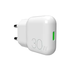 Зарядний пристрій Puro GaN SLIMPRO 30W USB-C White (8018417488023)