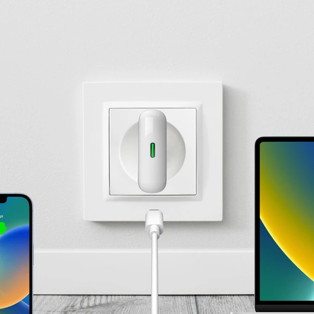Зарядний пристрій Puro GaN SLIMPRO 30W USB-C White (8018417488023)