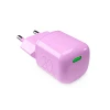 Мережевий зарядний пристрій Puro 20W GaN USB-C Pink (8018417490569)