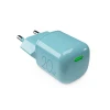 Мережевий зарядний пристрій Puro 20W GaN USB-C Green (8018417490576)