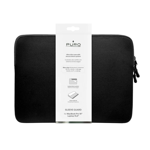 Чохол Puro Slim Guard Sleeve Bag Neoprene 13-14'' Black (8018417495069)