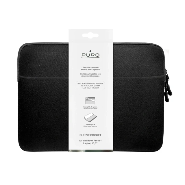 Сумка Puro Slim Pocket для ноутбука 16