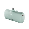 Powerbank SBS EcoPower 5000 mAh 10W з вбудованим портом USB-C Green (TEBB5000PLUGLBGRS)