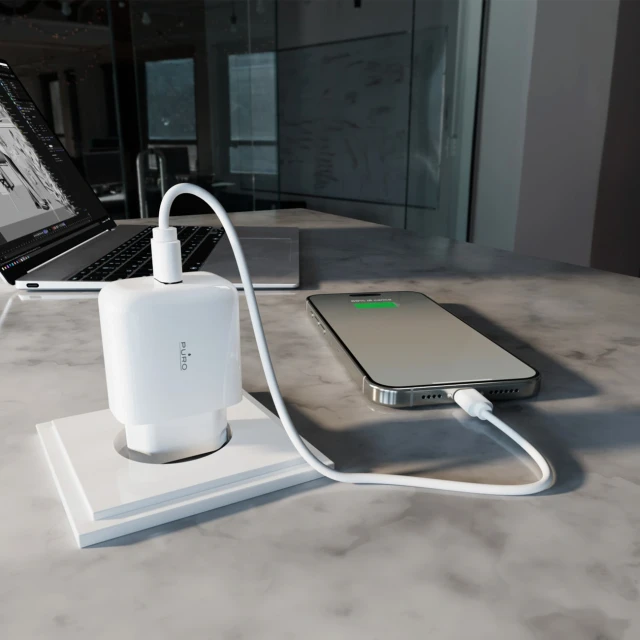 Мережевий зарядний пристрій Puro Prolite 10W USB-A White (8018417498572)