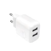 Мережевий зарядний пристрій Puro PROLITE 10W 2x USB-A White (8018417498589)