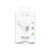 Мережевий зарядний пристрій Puro PROLITE 10W 2x USB-A White (8018417498589)