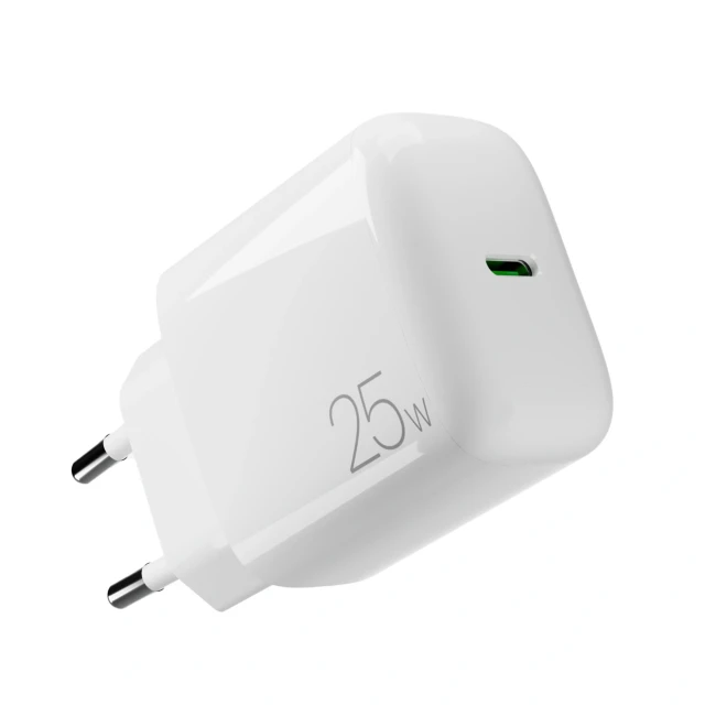 Зарядний пристрій Puro Daily Prolite 25W USB-C Power Delivery White (8018417498602)