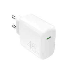 Мережевий зарядний пристрій Puro PROLITE 45W USB-C White (8018417498626)