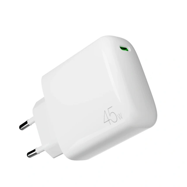 Сетевое зарядное устройство Puro PROLITE 45W USB-C White (8018417498626)