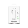 Кабель Puro спиральный 10W USB-A - USB-C 1m White (8018417498718)