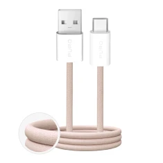 Кабель Puro Fabrik 10W в оплетенні USB-A - USB-C 1.5m Beige (8018417498770)