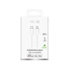 Кабель Puro TPE 20W USB-C - Lightning 2m White (8018417498893)