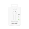 Кабель Puro TPE 20W USB-C - Lightning 3m White (8018417498909)