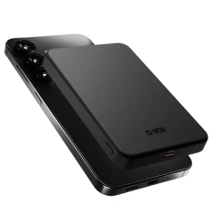 Powerbank SBS Mag Power Qi2 5000 mAh Black with MagSafe (TEBB5000QI2)