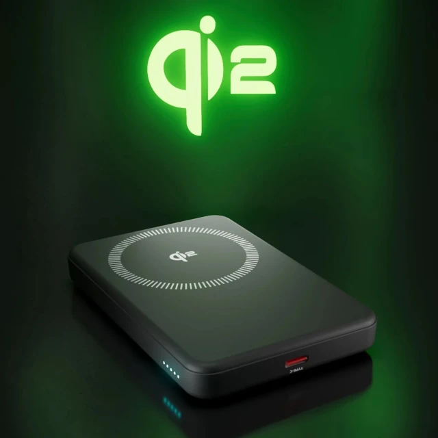 Powerbank SBS Mag Power Qi2 5000 mAh Black with MagSafe (TEBB5000QI2)