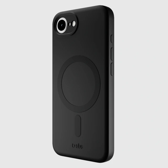 Чохол SBS Instinct Mag для iPhone 17e | 16e Black with MagSafe (8018417499661)
