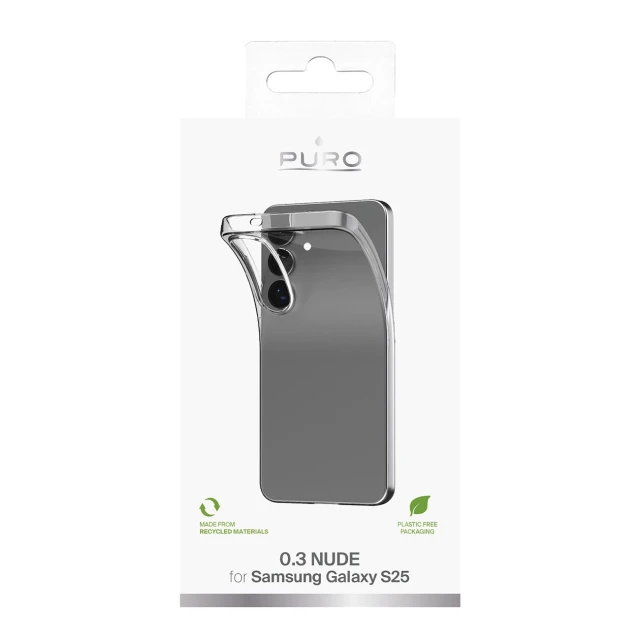 Чохол Puro 03 Nude для Samsung Galaxy S25 Clear (8018417499807)