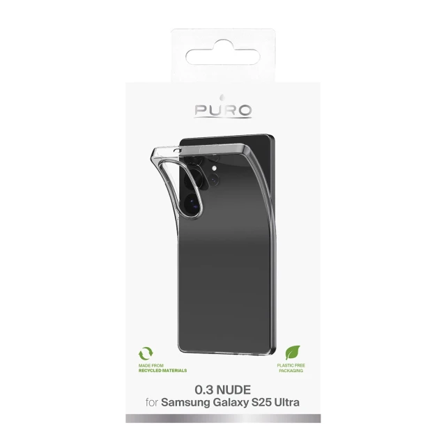 Чохол Puro 03 Nude для Samsung Galaxy S25 Ultra Clear (8018417499821)