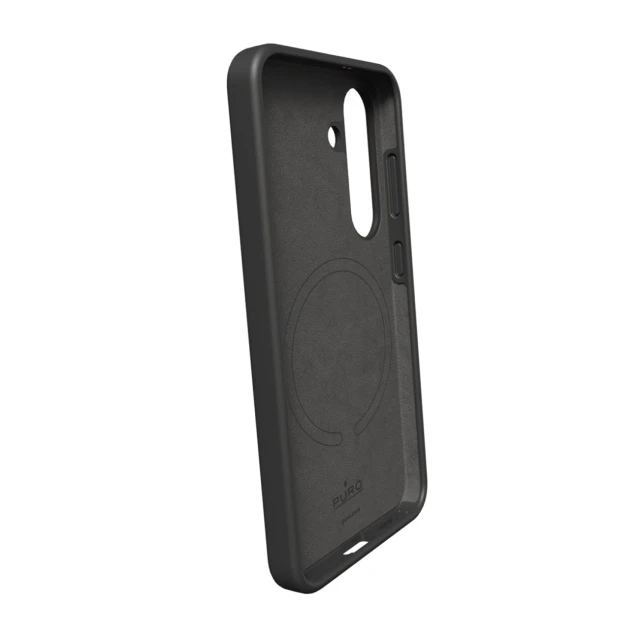 Чохол Puro Icon Mag для Samsung Galaxy S25 Plus Black with MagSafe (8018417499845)