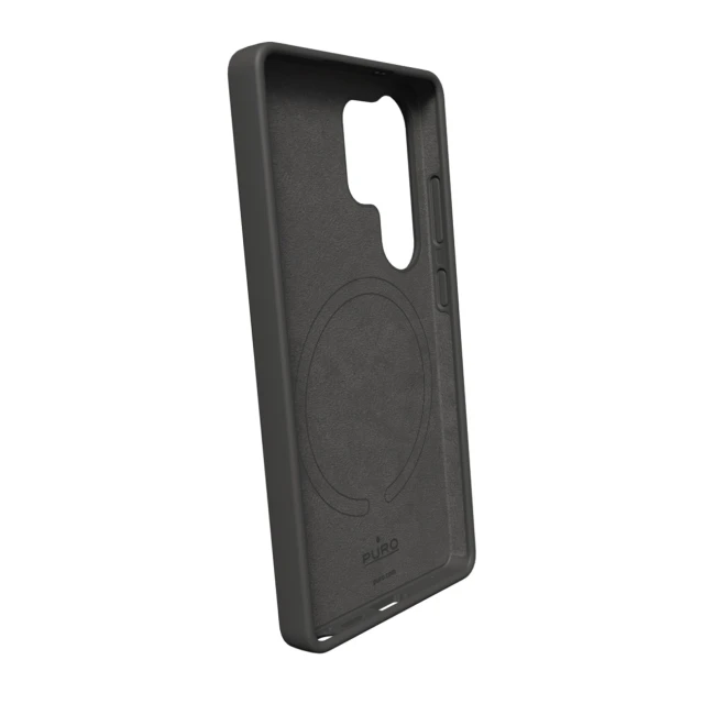 Чохол Puro Icon Mag для Samsung Galaxy S25 Ultra Black with MagSafe (8018417499852)