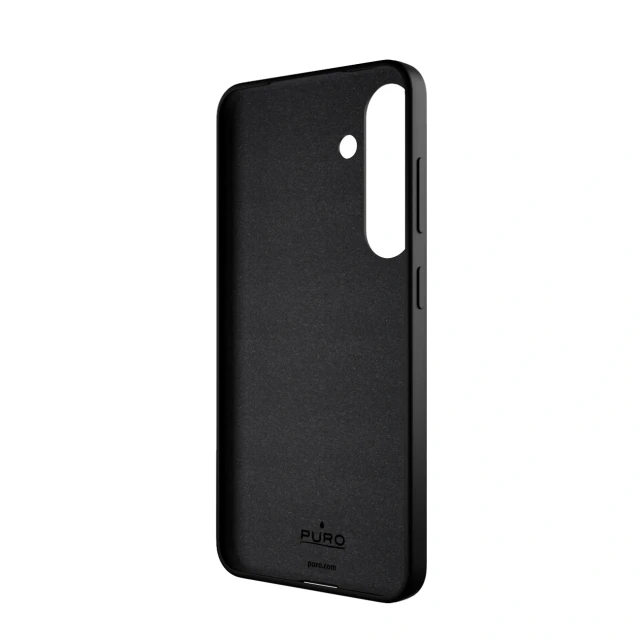 Чехол Puro Icon для Samsung Galaxy S25 Black (8018417499869)