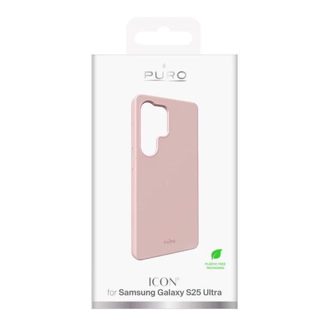 Чохол Puro Icon для Samsung Galaxy S25 Ultra Pink (8018417499906)