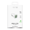 Автомобільний зарядний пристрій Puro Pro Lite 2x USB-A 10W White (8018417500299)