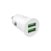 Автомобільний зарядний пристрій Puro Pro Lite 2x USB-A 10W White (8018417500299)
