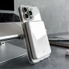 Повербанк Puro Mag Plus 5000mAh 20W Qi2 White (PUFCBB50P5MAGWHI)