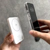 Повербанк Puro Mag Plus 5000mAh 20W Qi2 White (PUFCBB50P5MAGWHI)