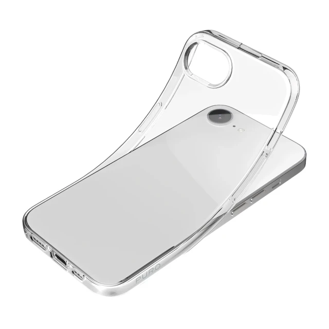 Чехол Puro 0.3 Nude для iPhone 16E Transparent (8018417500909)