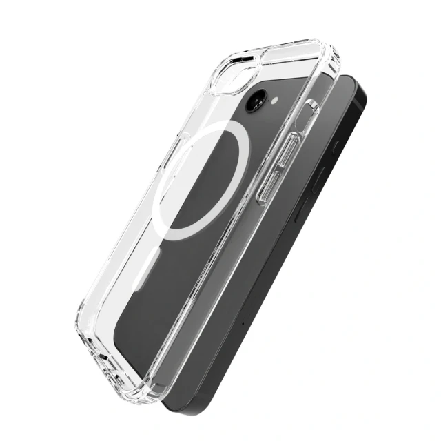 Чохол Puro Lite Mag для iPhone 16e Clear with MagSafe (8018417500916)