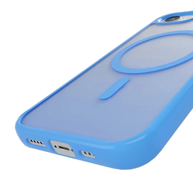 Чохол Puro Gradient для iPhone 16e Blue with MagSafe (8018417500947)