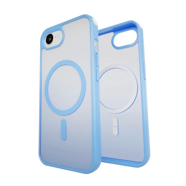 Чохол Puro Gradient для iPhone 16e Blue with MagSafe (8018417500947)