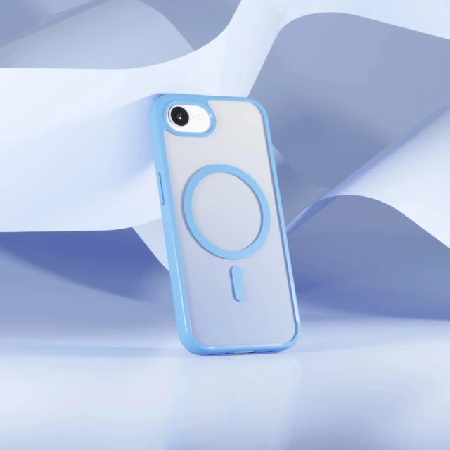 Чохол Puro Gradient для iPhone 16e Blue with MagSafe (8018417500947)