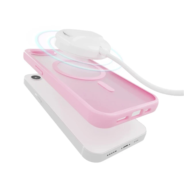 Чохол Puro Gradient для iPhone 16e Pink with MagSafe (8018417500954)