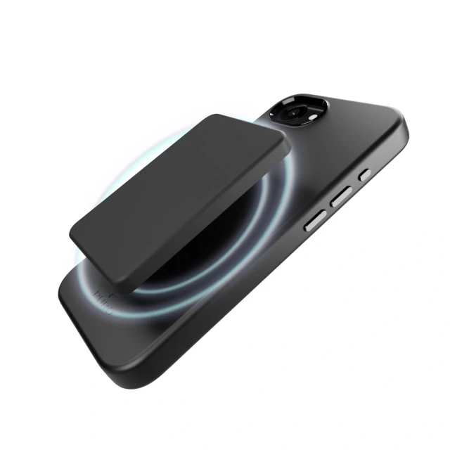 Чохол Puro Icon Mag Pro для iPhone 16E Black with MagSafe (8018417500961)
