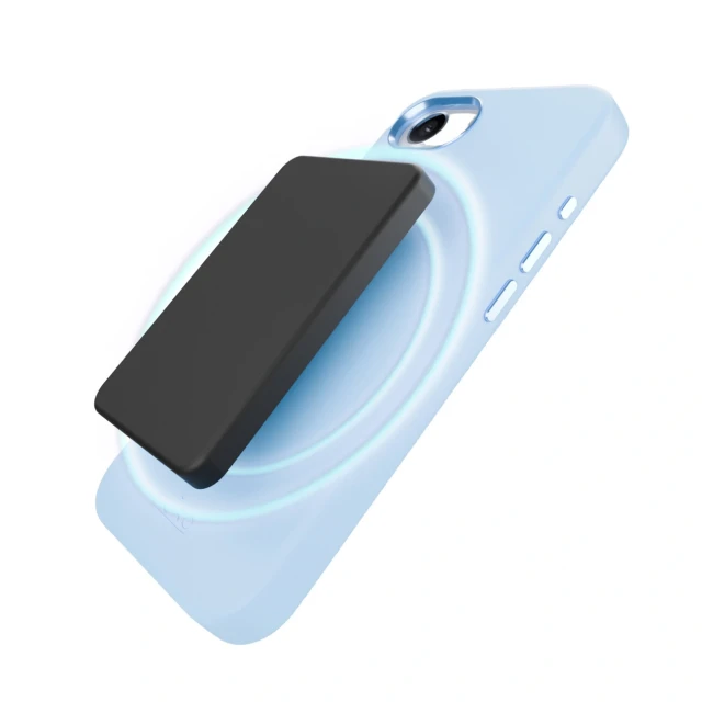 Чохол Puro Icon Mag Pro для iPhone 16E Blue with MagSafe (8018417500978)