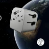Адаптер SBS універсальний EU 2xUSB-A White (TEADAPTEUGND)