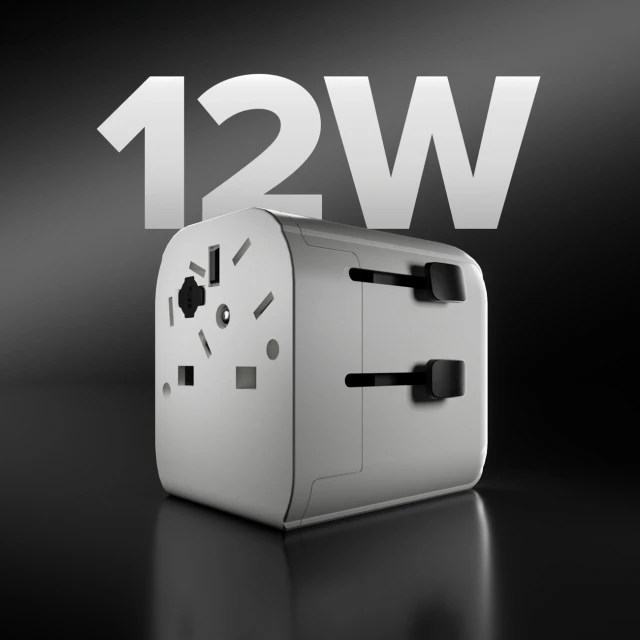 Адаптер SBS універсальний EU 2xUSB-A White (TEADAPTEUGND)