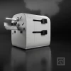 Адаптер SBS універсальний EU 2xUSB-A White (TEADAPTEUGND)