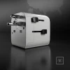 Адаптер SBS універсальний EU 2xUSB-A White (TEADAPTEUGND)