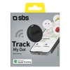 Локализатор SBS Track My Circle совместимый с Apple Find My Black (8018417523670)