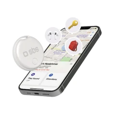Локалізатор SBS Track My Circle сумісний з Apple Find My White (8018417523687)