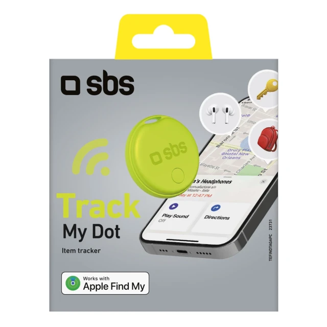 Локалізатор SBS Track My Circle Green (8018417523731)
