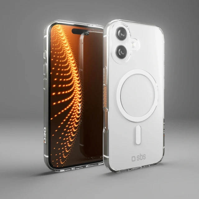Чохол SBS Extreme Mag D3O для iPhone 17 Clear with MagSafe (8018417524424)