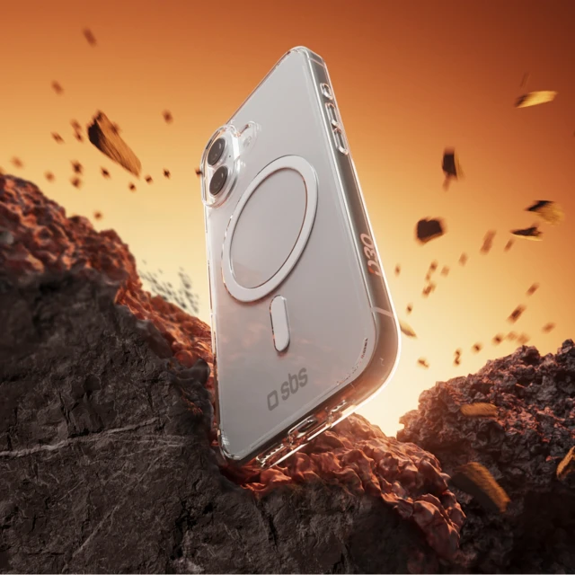 Чохол SBS Extreme Mag D3O для iPhone 17 Clear with MagSafe (8018417524424)