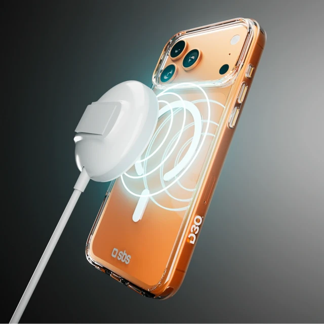 Чохол SBS Extreme Mag з технологією D3O для iPhone 17 Pro Transparent with MagSafe (8018417524622)