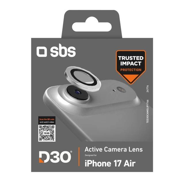 Захисне скло для камери SBS Camera Glass D3O для iPhone Air (8018417524776)