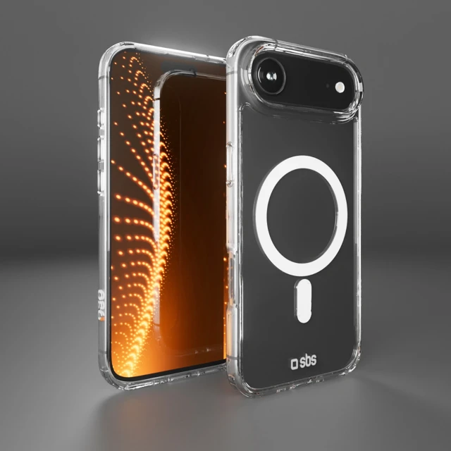 Чехол SBS Extreme Mag D3O для iPhone Air Clear with MagSafe (8018417524813)